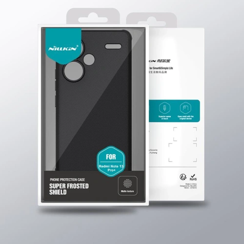 Buy Nillkin Super Shield Pro Xiaomi Redmi Note 13 Pro+ Plus 5G Black - NLK1505 - {ean13} - Home Screen Store Europe