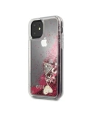 Buy Guess GUHCN61GLHFLRA iPhone 11 raspberry hard case Glitter Hearts - GUE204HEA - {ean13} - Home Screen Store Europe