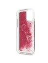Buy Guess GUHCN61GLHFLRA iPhone 11 raspberry hard case Glitter Hearts - GUE204HEA - {ean13} - Home Screen Store Europe