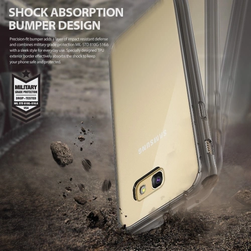 Kup Etui Ringke Fusion Samsung Galaxy A3 2017 Shadow Black - RGK514SDH - {ean13} - Sklep Home Screen