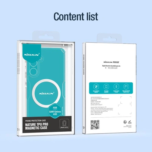 Buy Nillkin Nature Pro Magnetic Samsung Galaxy A55 5G Clear - NLK1517 - {ean13} - Home Screen Store Europe