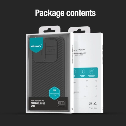 Kup Case Nillkin CamShield Pro Samsung Galaxy A35 5G Tiefgrün / Grün - NLK1532 - {ean13} - Sklep Home Screen