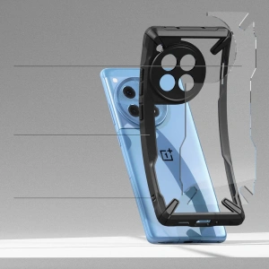 Etui Ringke Fusion-X OnePlus 12R Fekete