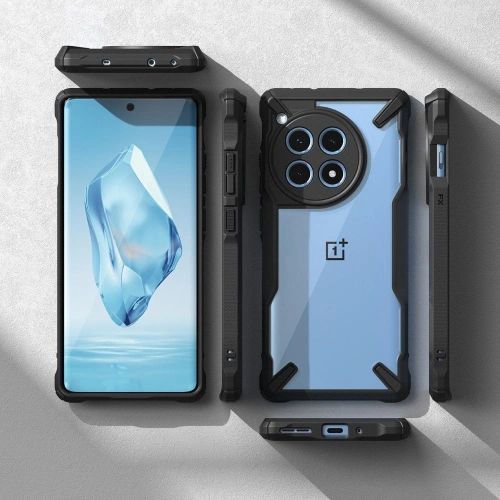 Kup Etui Ringke Fusion-X OnePlus 12R Negru - RGK1962 - {ean13} - Sklep Home Screen