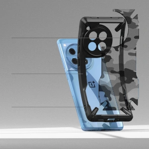Kup Etui Ringke Fusion-X OnePlus 12R Camo Black - RGK1963 - {ean13} - Sklep Home Screen