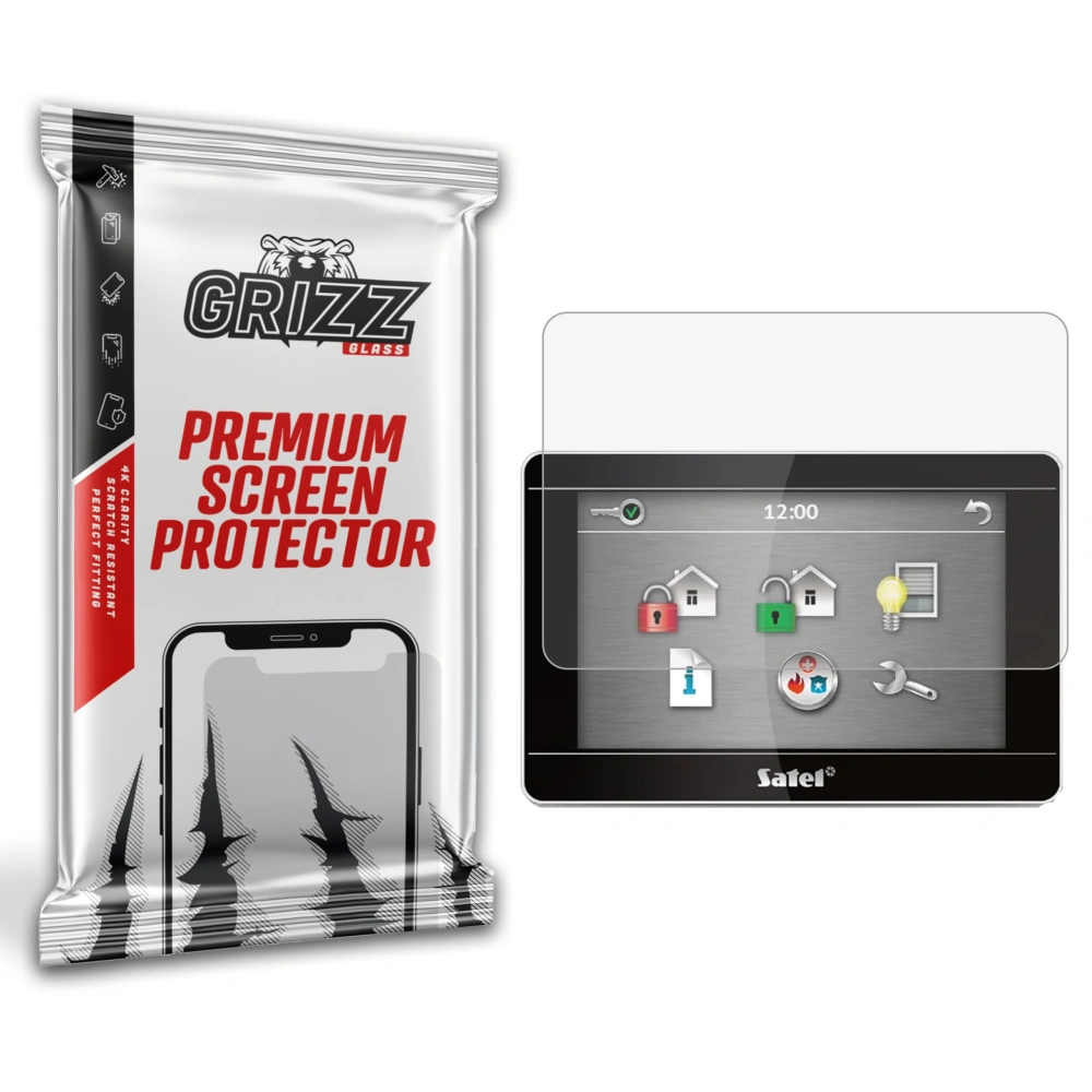 Folia matowa GrizzGlass PaperScreen do manipulatora alarmowego Satel INT-TSH-BSB 7"
