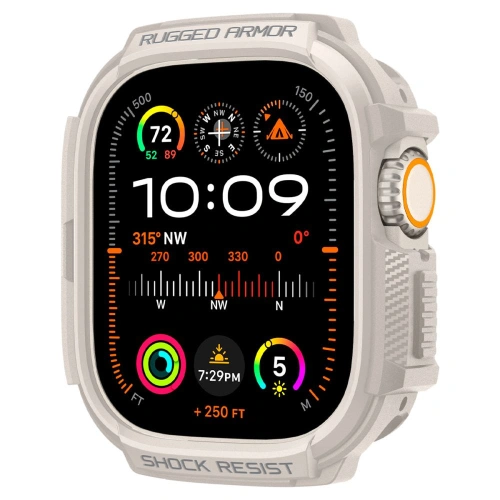Buy Case Spigen Rugged Armor Apple Watch Ultra 1 / 2 49mm Dune Beige - SPN3378 - {ean13} - Home Screen Store Europe