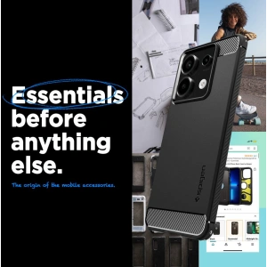Kup Etui Spigen Rugged Armor Xiaomi Redmi Note 13 Pro 5G / Poco X6 5G matně černé - SPN3379 - {ean13} - Sklep Home Screen
