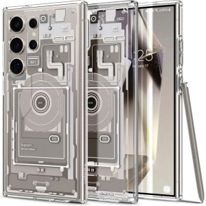 Buy Spigen Ultra Hybrid Samsung Galaxy S24 Ultra Zero One Natural Titanium - SPN3380 - {ean13} - Home Screen Store Europe