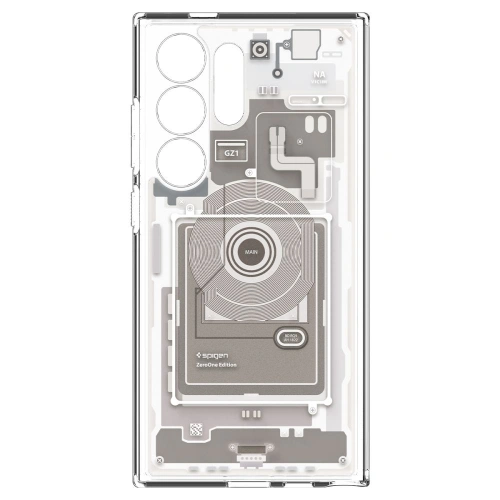 Kup Case Spigen Ultra Hybrid Samsung Galaxy S24 Ultra Zero One Natural Titanium - SPN3380 - {ean13} - Sklep Home Screen
