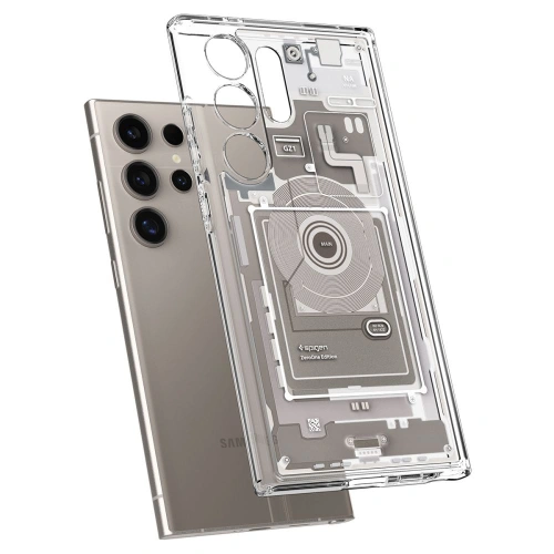 Buy Spigen Ultra Hybrid Samsung Galaxy S24 Ultra Zero One Natural Titanium - SPN3380 - {ean13} - Home Screen Store Europe
