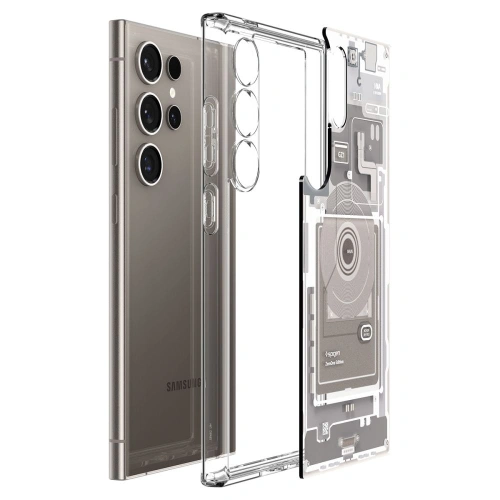 Kup Etui Spigen Ultra Hybrid Samsung Galaxy S24 Ultra Zero One Natural Titanium - SPN3380 - {ean13} - Sklep Home Screen