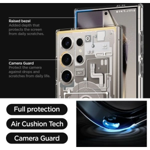 Kup Etui Spigen Ultra Hybrid Samsung Galaxy S24 Ultra Zero One Natural Titanium - SPN3380 - {ean13} - Sklep Home Screen
