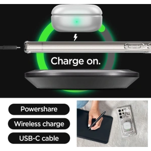 Kup Etui Spigen Ultra Hybrid Samsung Galaxy S24 Ultra Zero One Natural Titanium - SPN3380 - {ean13} - Sklep Home Screen