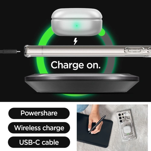Kup Case Spigen Ultra Hybrid Samsung Galaxy S24 Ultra Zero One Natural Titanium - SPN3380 - {ean13} - Sklep Home Screen