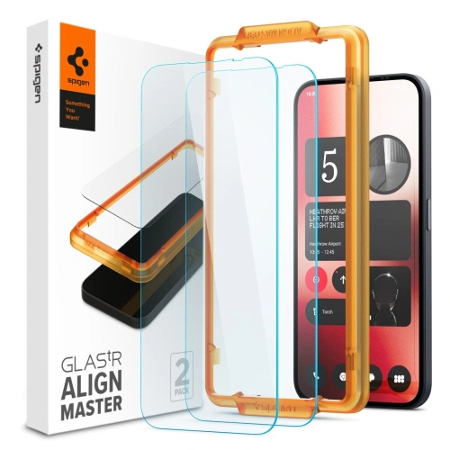 Buy Spigen GLAS.tR AlignMaster Nothing Phone 2a / 2a Plus Clear [2 PACK] - SPN3381 - {ean13} - Home Screen Store Europe
