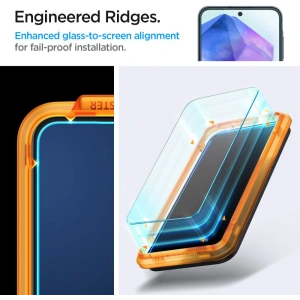 Kup Sticlă securizată Spigen GLAS.tR AlignMaster Samsung Galaxy A55 5G Clear [2 PACK] - SPN3382 - {ean13} - Sklep Home Screen