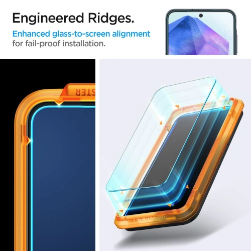 Kup Szkło hartowane Spigen GLAS.tR AlignMaster Samsung Galaxy A55 5G Clear [2 PACK] - SPN3382 - {ean13} - Sklep Home Screen