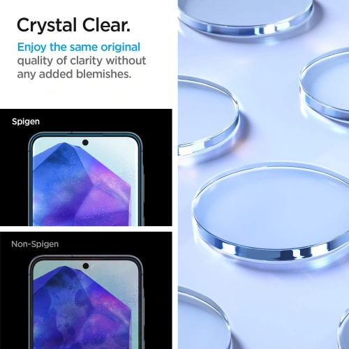 Kup Szkło hartowane Spigen GLAS.tR AlignMaster Samsung Galaxy A55 5G Clear [2 PACK] - SPN3382 - {ean13} - Sklep Home Screen