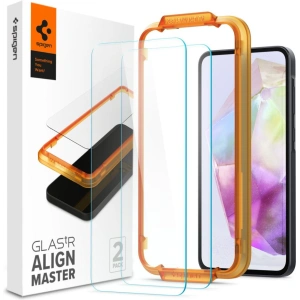 Kup Sticlă securizată Spigen GLAS.tR AlignMaster Samsung Galaxy A35 5G Clear [2 PACK] - SPN3383 - {ean13} - Sklep Home Screen