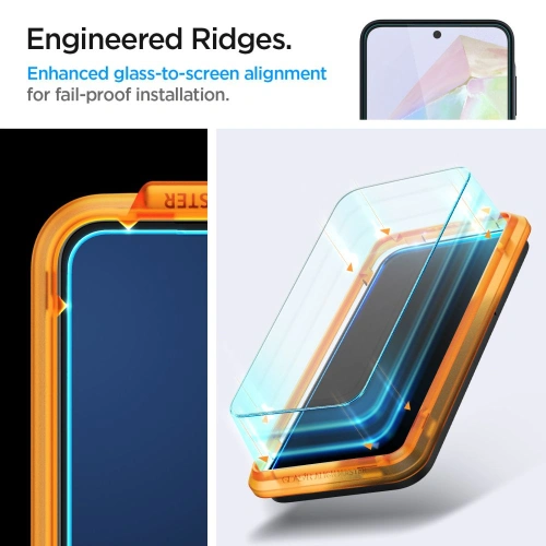 Kup Szkło hartowane Spigen GLAS.tR AlignMaster Samsung Galaxy A35 5G Clear [2 PACK] - SPN3383 - {ean13} - Sklep Home Screen
