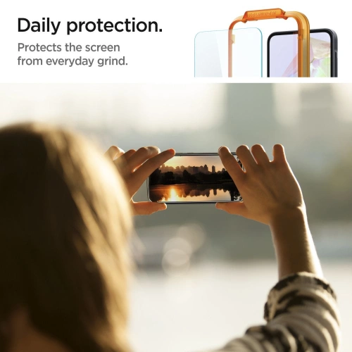 Kup Szkło hartowane Spigen GLAS.tR AlignMaster Samsung Galaxy A35 5G Clear [2 PACK] - SPN3383 - {ean13} - Sklep Home Screen