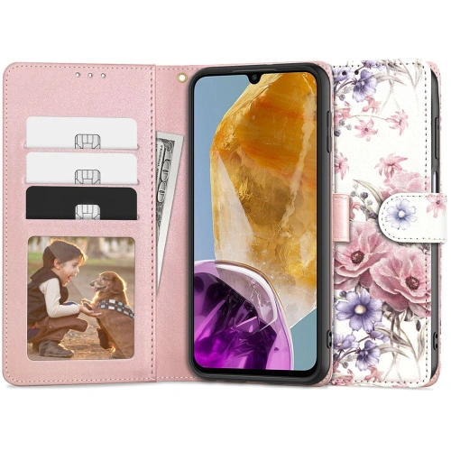 Kup Etui Tech-Protect Wallet Samsung Galaxy M15 5G Floare de Cireș - THP2739 - {ean13} - Sklep Home Screen
