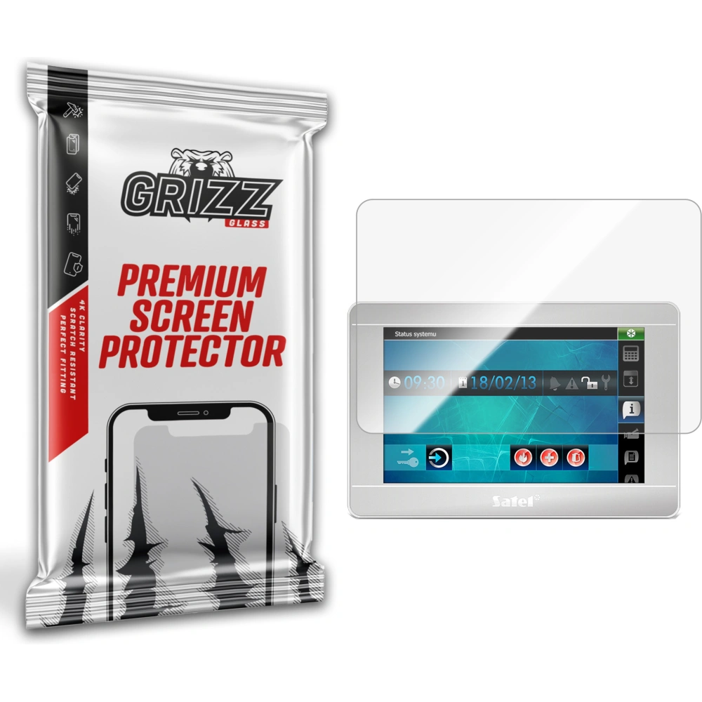 Folia ceramiczna GrizzGlass CeramicFilm do manipulatora alarmowego Satel INT-TSI-SSW 7"
