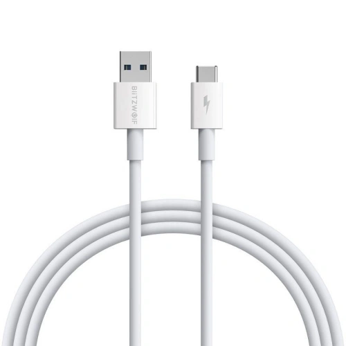Kup Cablul USB-C BlitzWolf BW-TC18, Huawei SuperCharge, QC3.0, 5A, 40W, 0.9m - BLZ186 - {ean13} - Sklep Home Screen