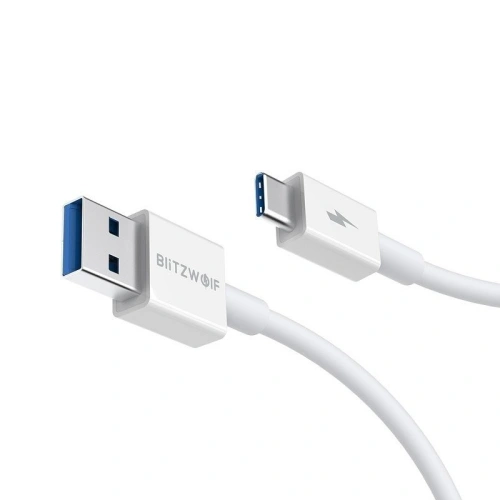 Kup Cablul USB-C BlitzWolf BW-TC18, Huawei SuperCharge, QC3.0, 5A, 40W, 0.9m - BLZ186 - {ean13} - Sklep Home Screen