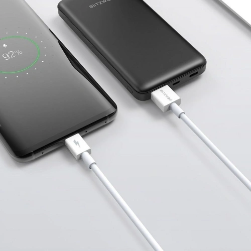 Kup Cablul USB-C BlitzWolf BW-TC18, Huawei SuperCharge, QC3.0, 5A, 40W, 0.9m - BLZ186 - {ean13} - Sklep Home Screen
