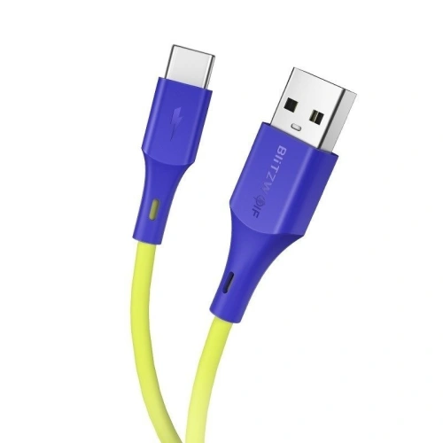 Kup USB-C kábel BlitzWolf BW-TC14 3A 1m (zöld) - BLZ187GRN - {ean13} - Sklep Home Screen