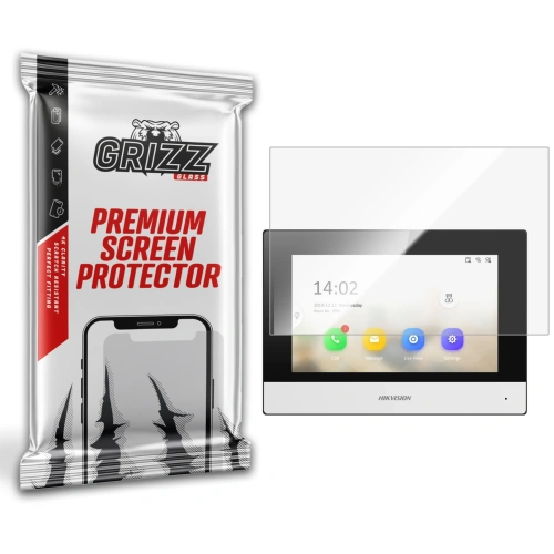 Kup Fólie keramická GrizzGlass CeramicFilm pro videovrátného HIKVISION IP DS-KH8350-WTE1/EU 7" - GRZ9068 - {ean13} - Sklep Home Screen