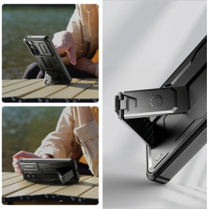Etui Tech-Protect Kevlar Cam+ Samsung Galaxy A55 5G černá