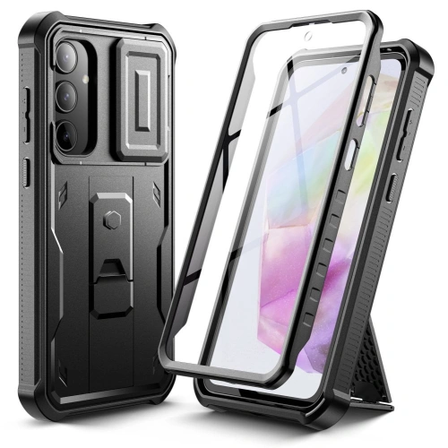 Kup Case Tech-Protect Kevlar Cam+ Samsung Galaxy A35 5G Schwarz - THP2741 - {ean13} - Sklep Home Screen