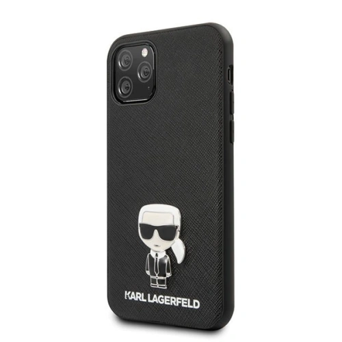Kup Karl Lagerfeld KLHCN58IKFBMBK iPhone 11 Pro kemény hátlap fekete/színes Saffiano Ikonik - KLD121BLK - {ean13} - Sklep Home Screen