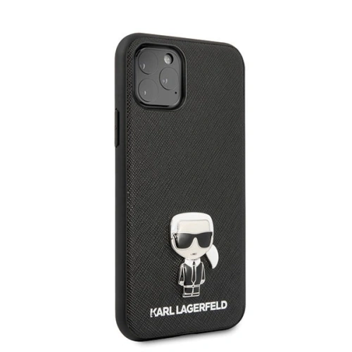 Kup Karl Lagerfeld KLHCN58IKFBMBK iPhone 11 Pro kemény hátlap fekete/színes Saffiano Ikonik - KLD121BLK - {ean13} - Sklep Home Screen