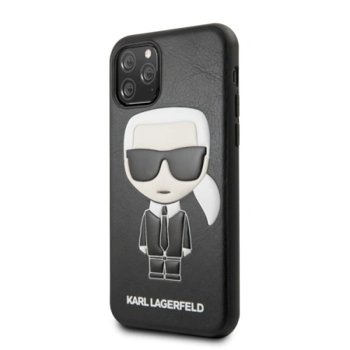 Kup Karl Lagerfeld KLHCN58IKPUBK hardcase pentru iPhone 11 Pro negru/black Iconic Karl Embossed - KLD122BLK - {ean13} - Sklep Home Screen