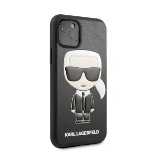 Karl Lagerfeld KLHCN58IKPUBK iPhone 11 Pro hardcase czarny/black Iconic Karl Embossed