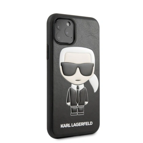 Kup Karl Lagerfeld KLHCN58IKPUBK hardcase pentru iPhone 11 Pro negru/black Iconic Karl Embossed - KLD122BLK - {ean13} - Sklep Home Screen