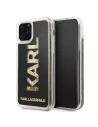 Karl Lagerfeld KLHCN58KAGBK iPhone 11 Pro czarny/black Karl logo Glitter