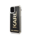 Kup Karl Lagerfeld KLHCN58KAGBK iPhone 11 Pro negru/black Karl logo Glitter - KLD123BLK - {ean13} - Sklep Home Screen