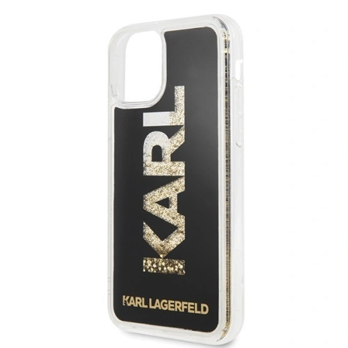 Kup Karl Lagerfeld KLHCN58KAGBK iPhone 11 Pro fekete/black Karl logo Glitter - KLD123BLK - {ean13} - Sklep Home Screen