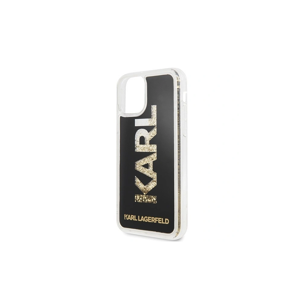 Karl Lagerfeld KLHCN58KAGBK iPhone 11 Pro czarny/black Karl logo Glitter