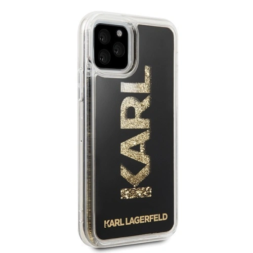 Kup Karl Lagerfeld KLHCN58KAGBK iPhone 11 Pro fekete/black Karl logo Glitter - KLD123BLK - {ean13} - Sklep Home Screen