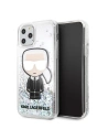 Karl Lagerfeld KLHCN58LGIRKL iPhone 11 Pro hardcase Glitter Iridescent Ikonik