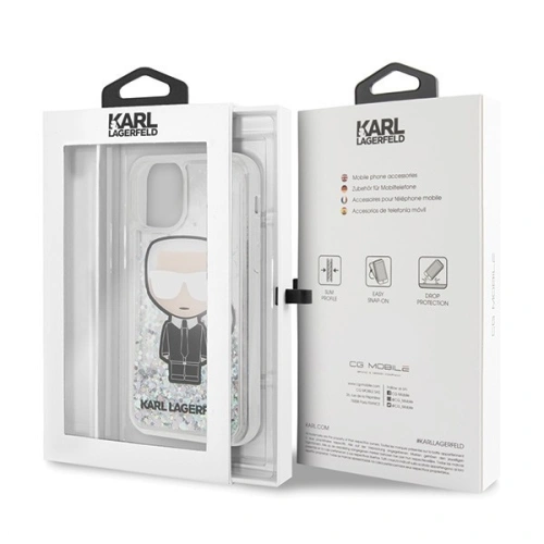 Kup Karl Lagerfeld KLHCN58LGIRKL hardcase pentru iPhone 11 Pro Glitter Iridescent Ikonik - KLD125 - {ean13} - Sklep Home Screen