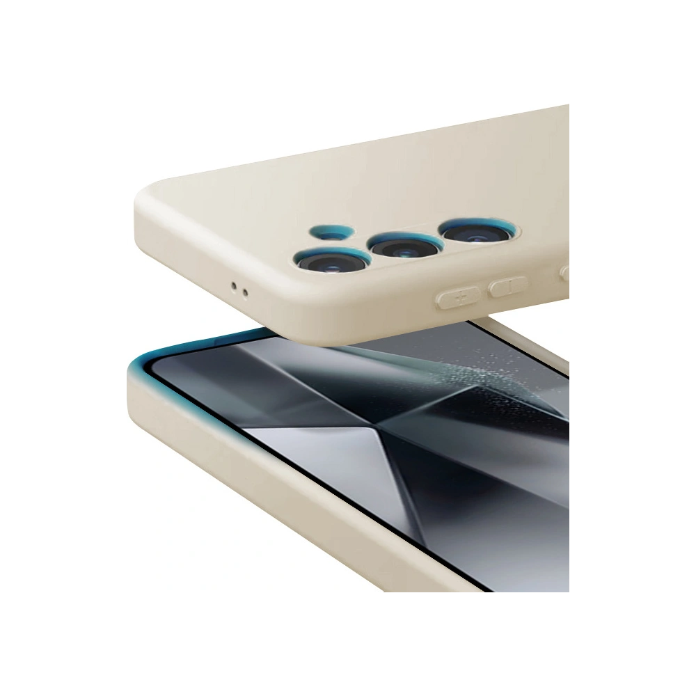 Etui Crong Color Cover Samsung Galaxy S24+ Plus beżowy