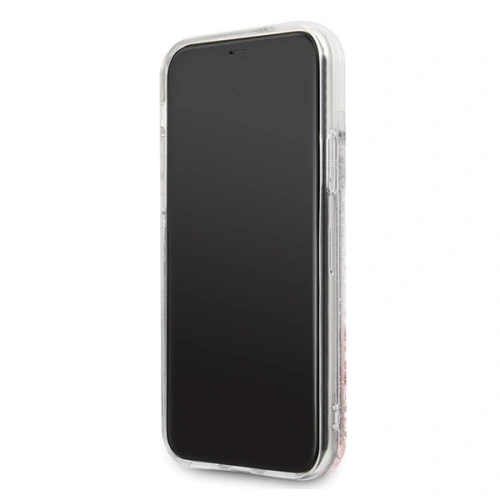Kup Karl Lagerfeld KLHCN58PABGNU iPhone 11 Pro rózsaszín-arany/hard case PEEK A BOO Liquid Glitter - KLD126RS - {ean13} - Sklep Home Screen