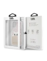 Kup Karl Lagerfeld KLHCN58PABGNU iPhone 11 Pro rózsaszín-arany/hard case PEEK A BOO Liquid Glitter - KLD126RS - {ean13} - Sklep Home Screen